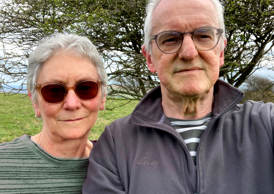 Wednesday April 1st (2026) A walk up to the trig point width=