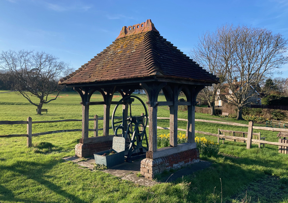Monday March 2nd (2026) Ringmer's Well and Pump width=