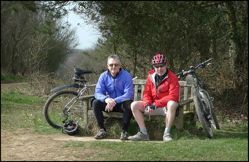 Thursday March 22nd (2012) A ride in Friston Forest... width=
