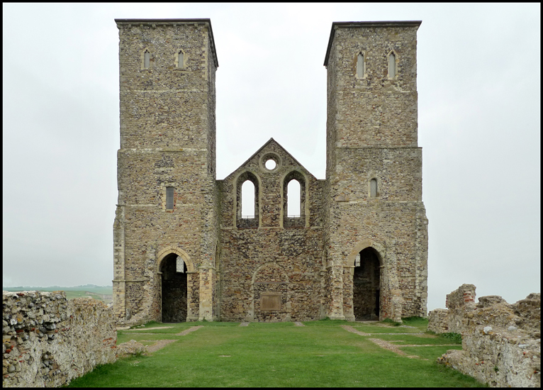Tuesday June 1st (2010) Ruins of St. Mary's Church at Reculver width=