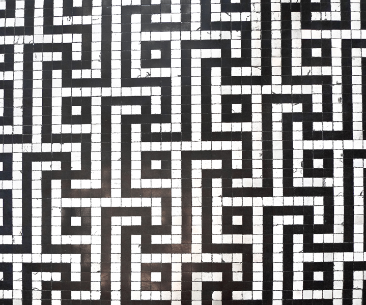 Wednesday April 1st (2015) Black and White Tiles width=