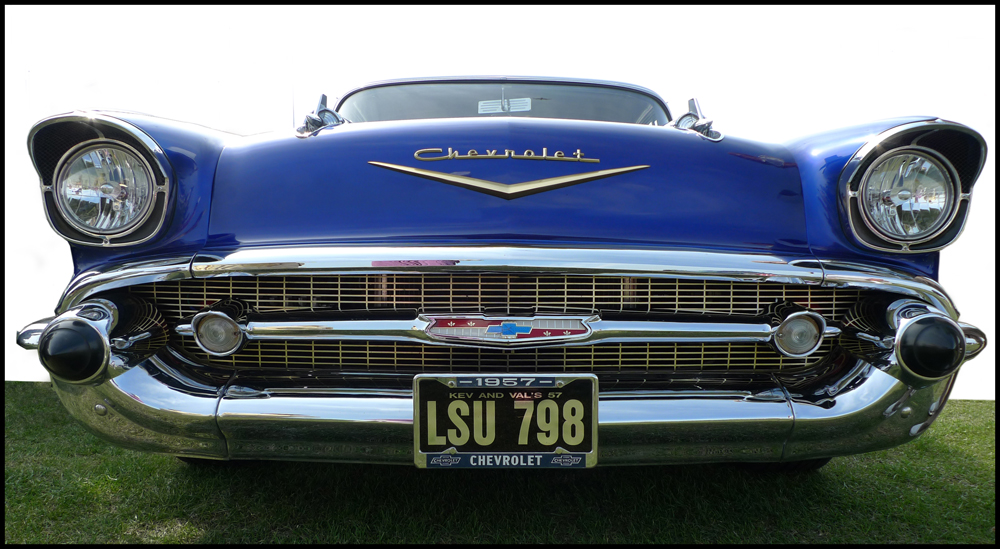 Tuesday May 3rd (2011) Kev and Val's 1957 Chevrolet width=