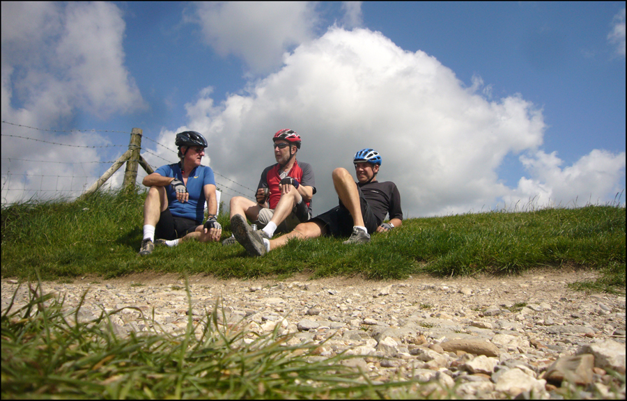 Sunday July 24th (2011) Coffee at Ditchling Beacon width=