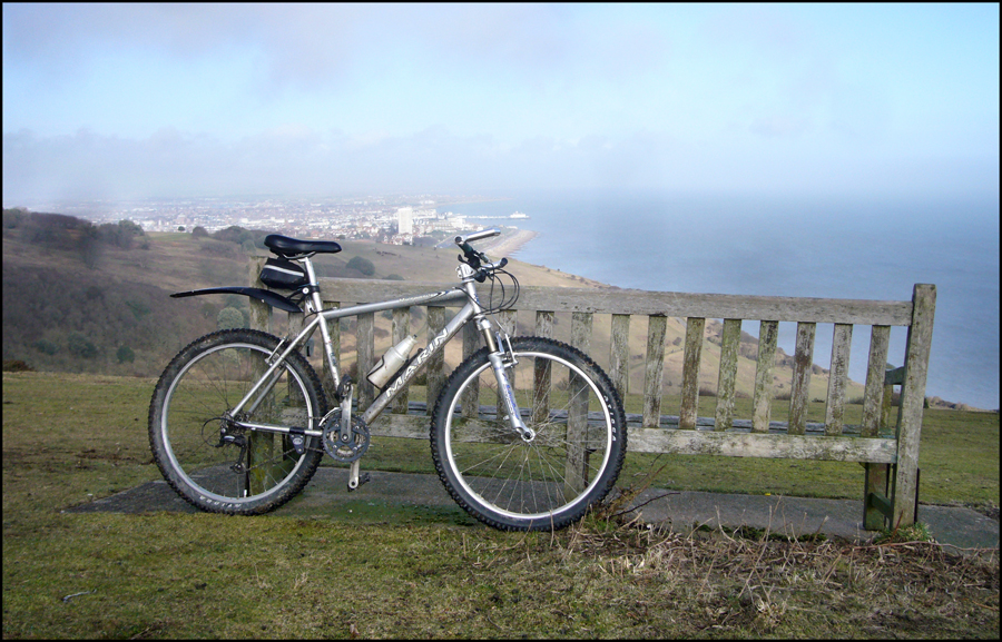 Thursday February 3rd (2011) Two hours off road - Three trig points and Beachy Head. width=