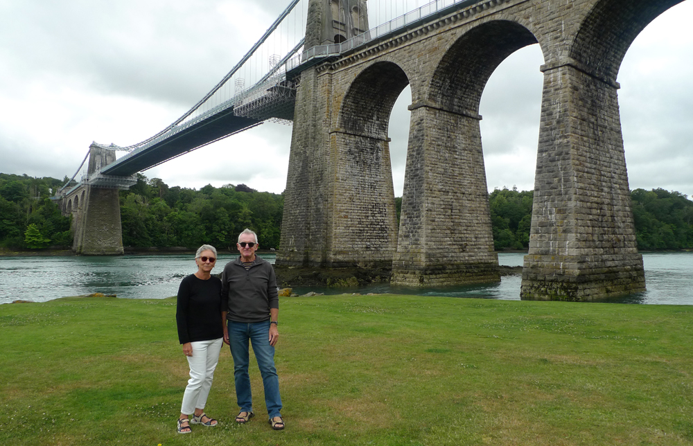 Thursday July 2nd (2026) Menai Suspension Bridge Designed by Thomas Telford and built in 1826 width=