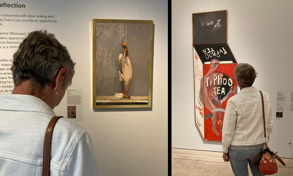 Wednesday June 12th (2024) Euan Uglow's Duck (1965) and David Hockney's Typhoo Tea, (1961) width=