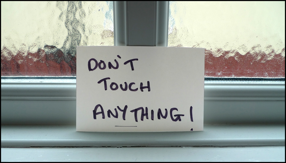 Wednesday September 7th (2011) Don't Touch Anything! width=