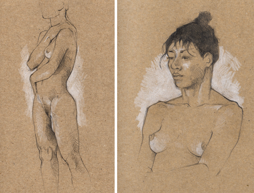 Tuesday August 31st (2021) Life Drawing at St.Elizabeths width=
