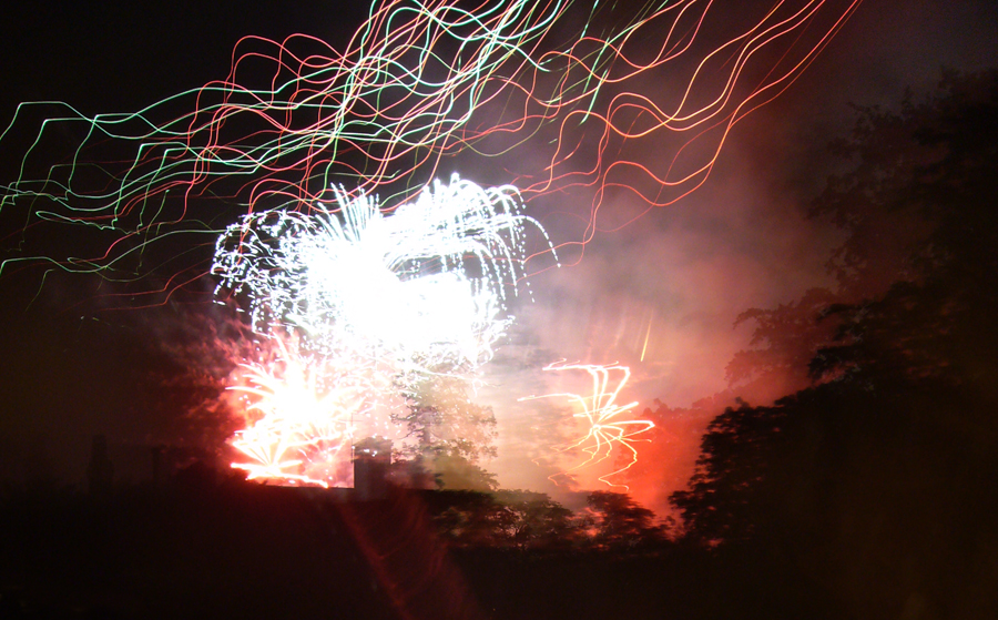 Monday September 28th (2009) Fireworks width=