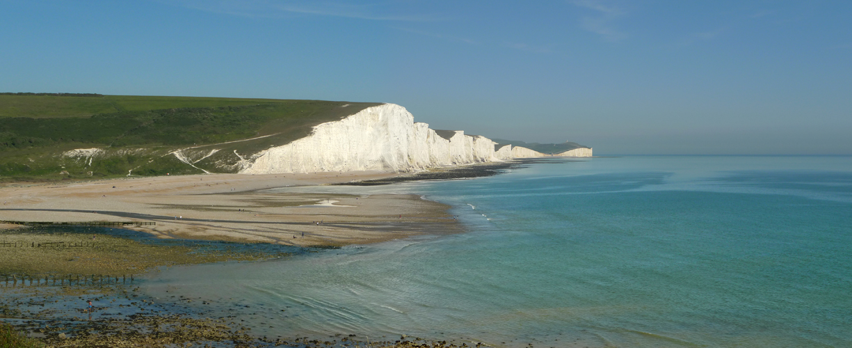 Friday May 22nd (2020) Cuckmere Haven and the Seven Sisters. width=
