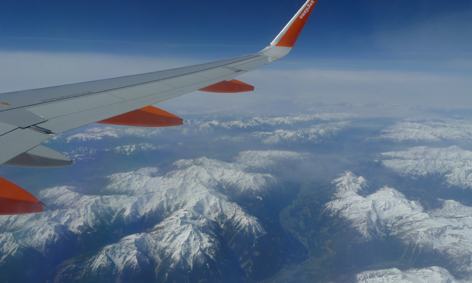 Wednesday April 15th (2015) Crossing the Alps width=