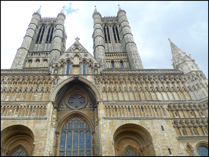 Monday July 14th (2014) Lincoln Cathedral width=