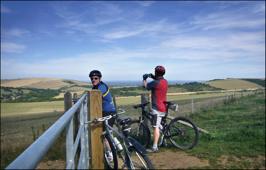 Monday September 2nd (2013) Bike ride to Birling Gap width=