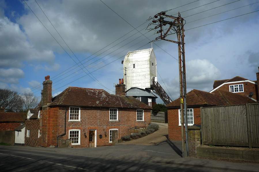 Tuesday March 31st (2015) The Windmill at Windmill Hill. width=