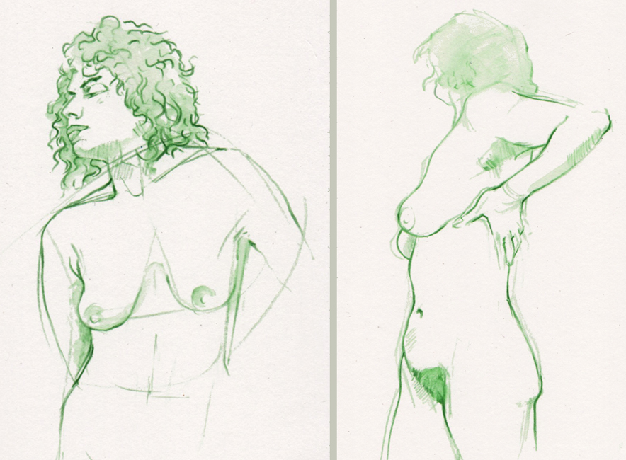 Friday February 17th (2023) Life Drawing at All Saints width=
