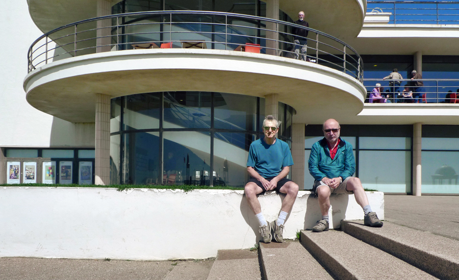 Tuesday April 14th (2015) Simon and I ride to Bexhill-on-Sea width=
