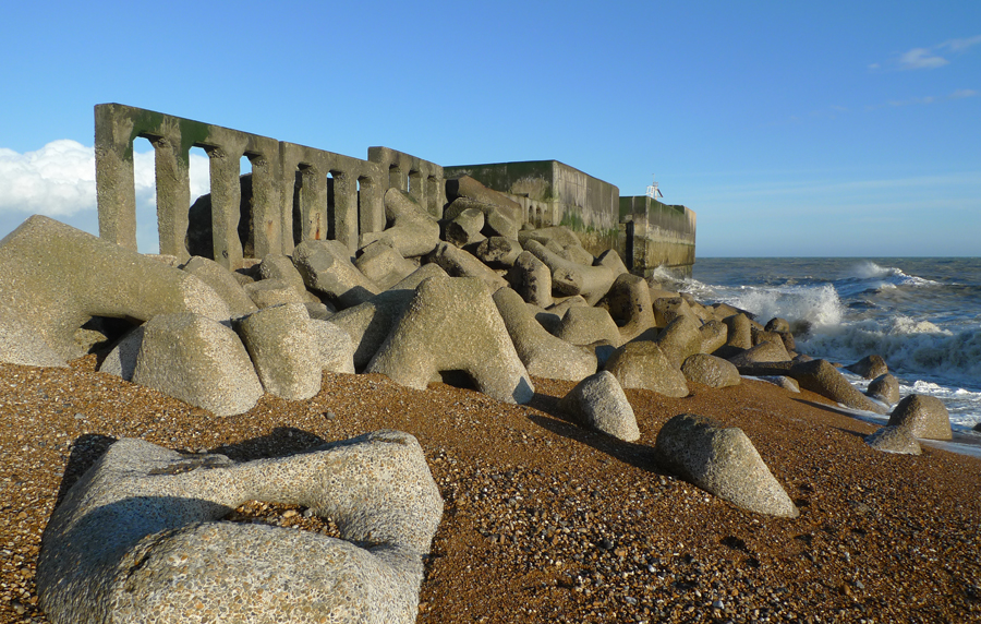 Tuesday March 3rd (2015) Sea defences width=