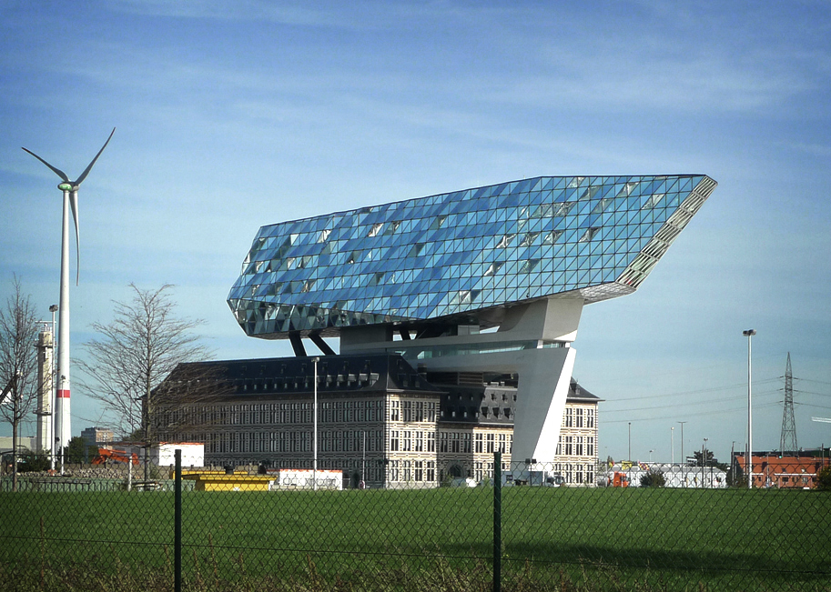 Friday October 21st (2022) Antwerp Port Authority building width=