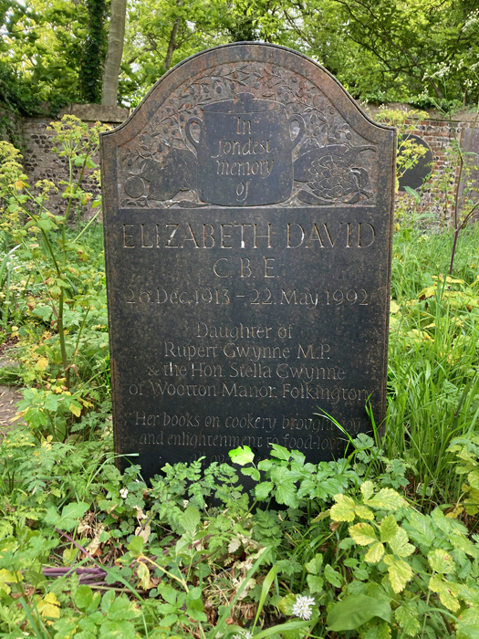 Tuesday May 5th (2026) Elizabeth David CBE width=