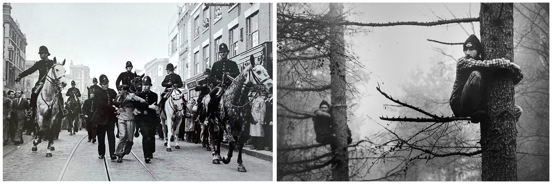 Tuesday April 29th (2025) Resistance photographs at Turner Contemporary, Margate. width=