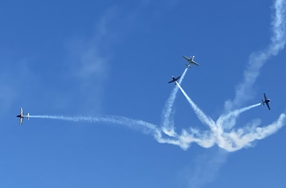 Saturday August 20th (2022) The Blades (Displaying their Edge 540 aeroplanes) width=
