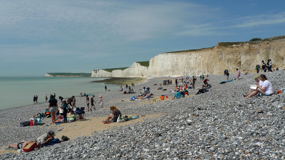Sunday May 22nd (2022) The beach at Birling Gap width=