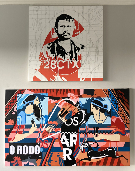 Saturday June 7th (2025) A new painting .... width=