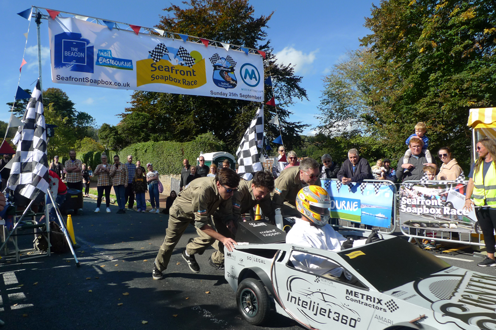 Sunday September 25th (2022) Eastbourne's Seafront Soapbox Race width=