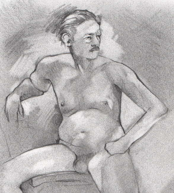 Friday October 24th (2025) Life Drawing at the All Saints Centre