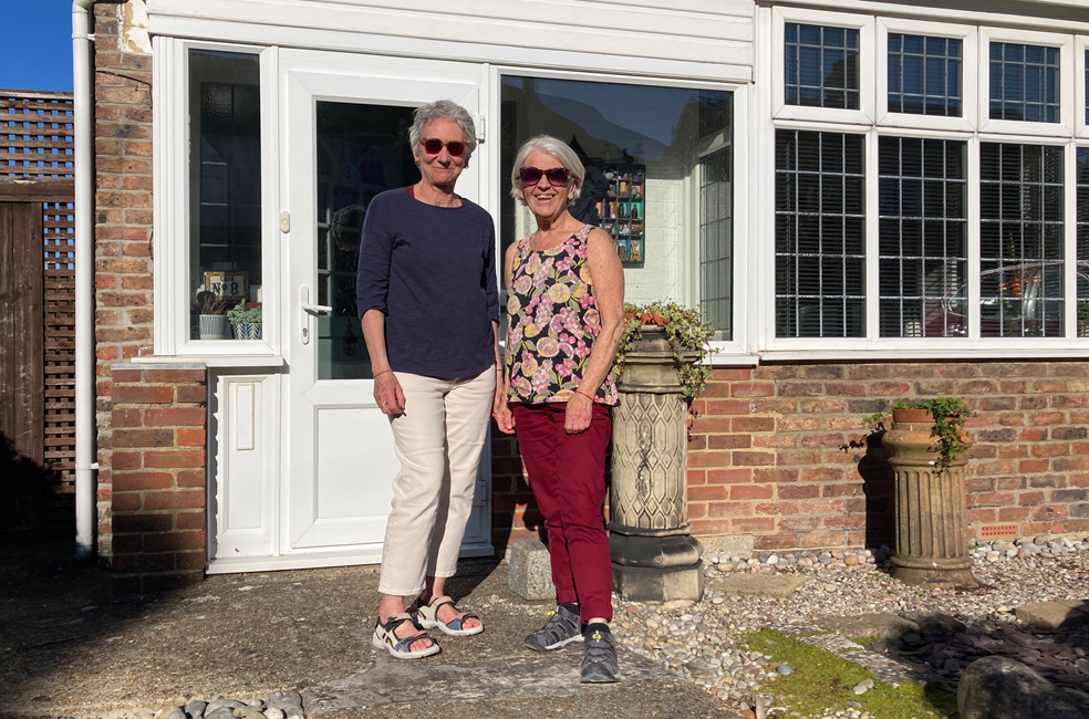 Thursday April 23rd (2026) Clare is visiting for a couple of nights width=