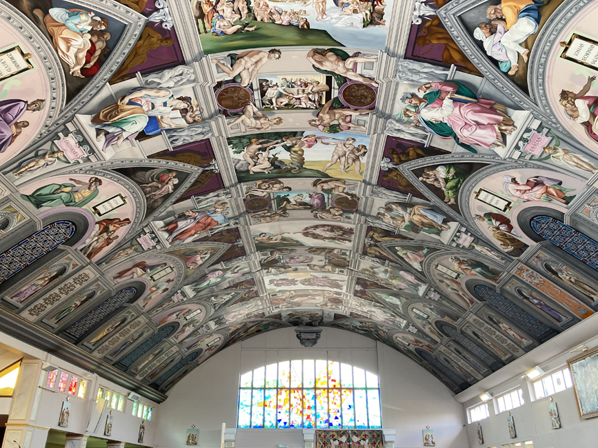 Wednesday April 24th (2024) The Sistine Chapel, Goring-by-Sea width=