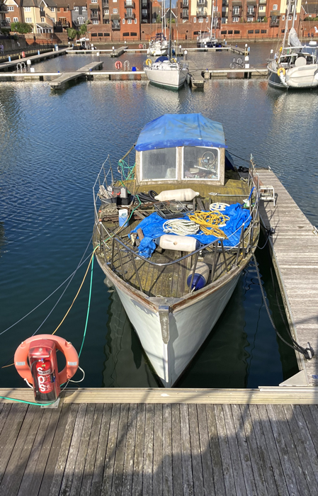 Thursday October 3rd (2024) Old boat width=