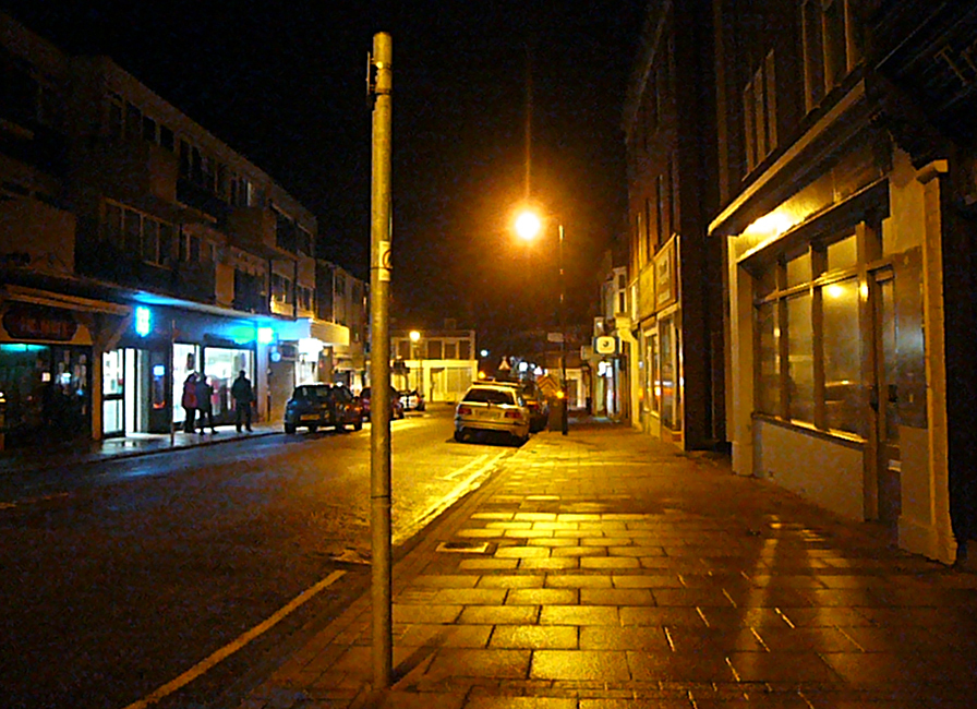 Saturday October 21st (2017) 22.30 in Seaford town centre ... width=