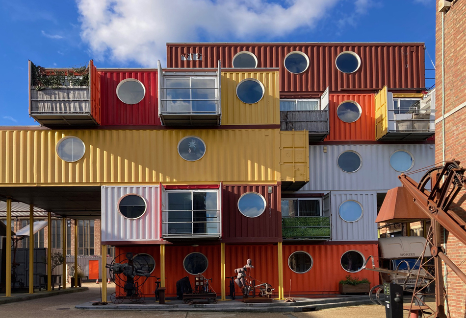 Monday February 16th (2026)&nbsp;Converted shipping containers ...