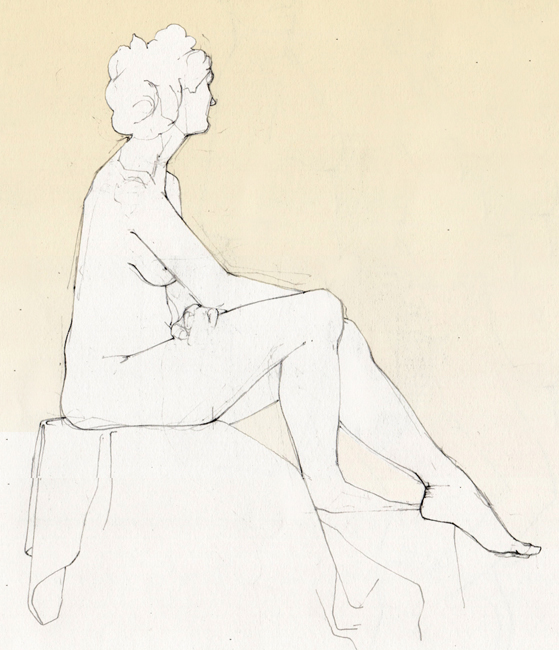 Friday November 7th (2025) Life Drawing at All Saints.