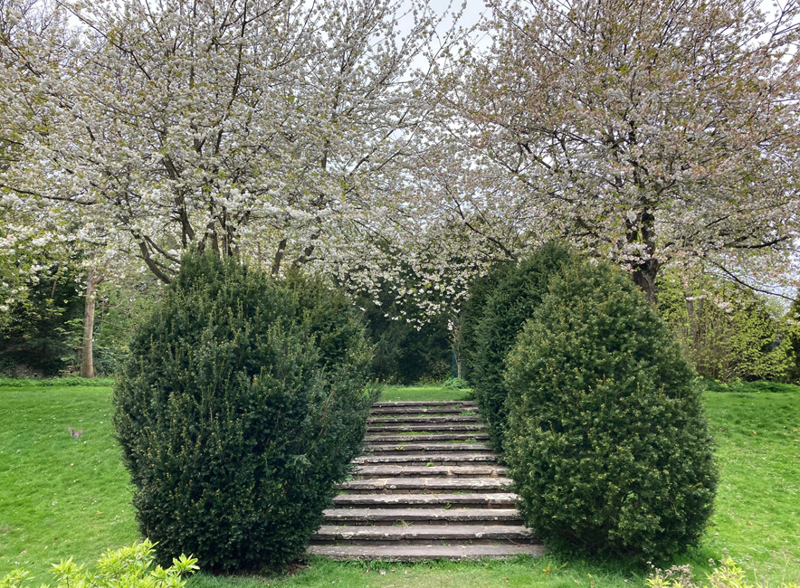 Monday April 22nd (2024) Steps up in Gildredge Park width=
