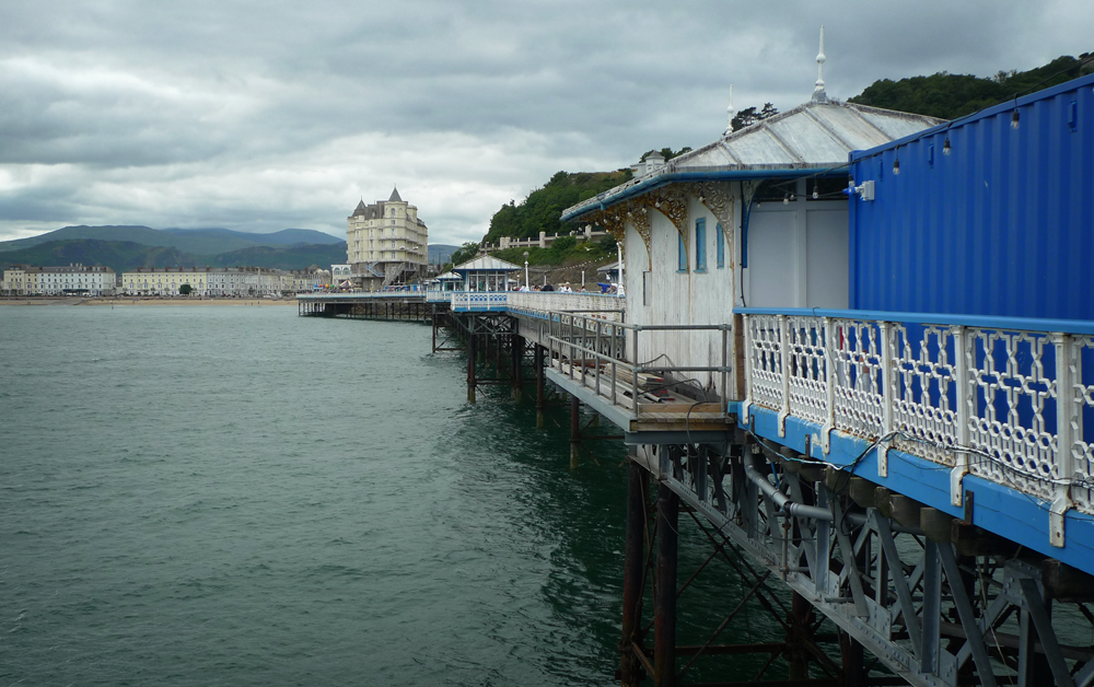 Wednesday July 1st (2026) Llandudno pier and The Grand Hotel width=