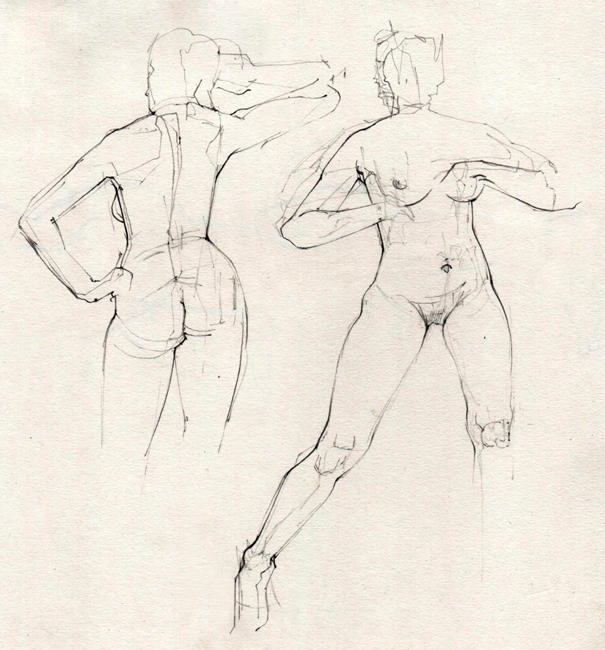 Friday February 20th (2026)&nbsp;Life Drawing at The All Saints Centre