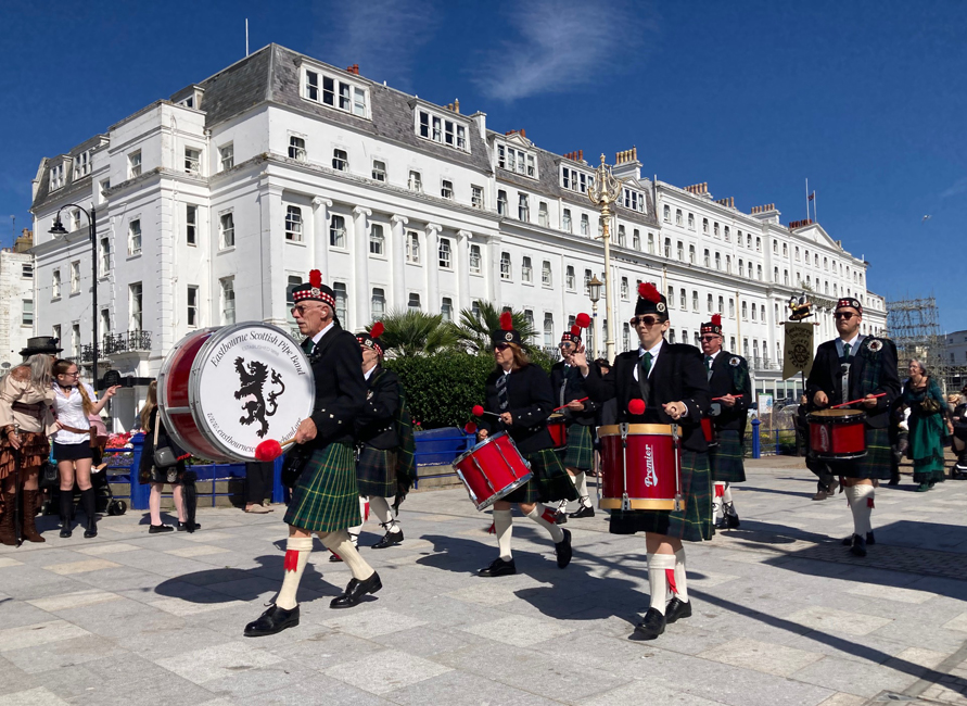 Sunday September 6th (2026) Eastbourne Scottish Pipe Band width=