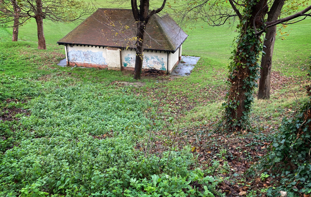 Tuesday November 25th (2025) Looking down on it width=