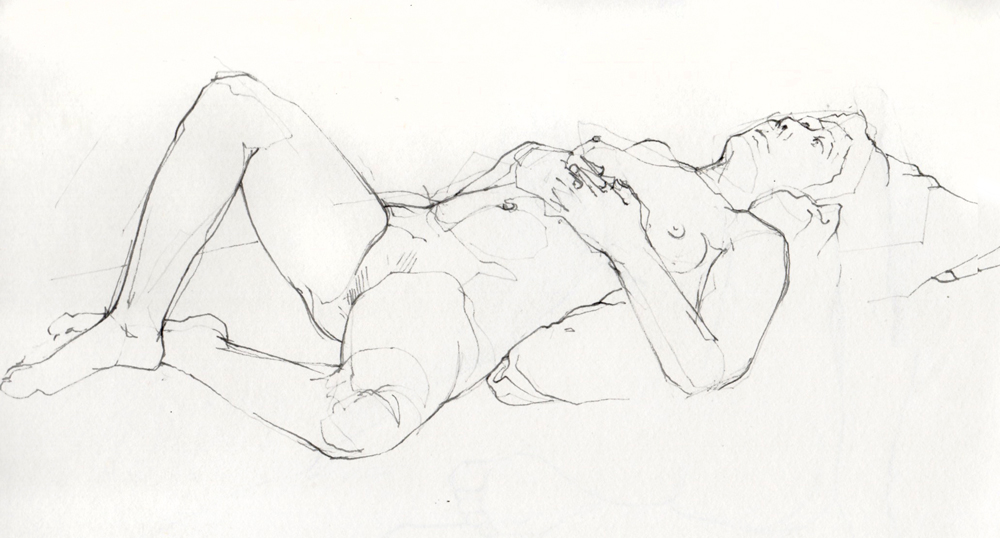 Friday September 25th (2026) Life Drawing at All Saints centre, Lewes width=