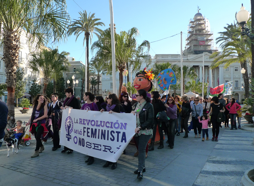 Wednesday March 8th (2017) La Revolucion sera Feminista width=