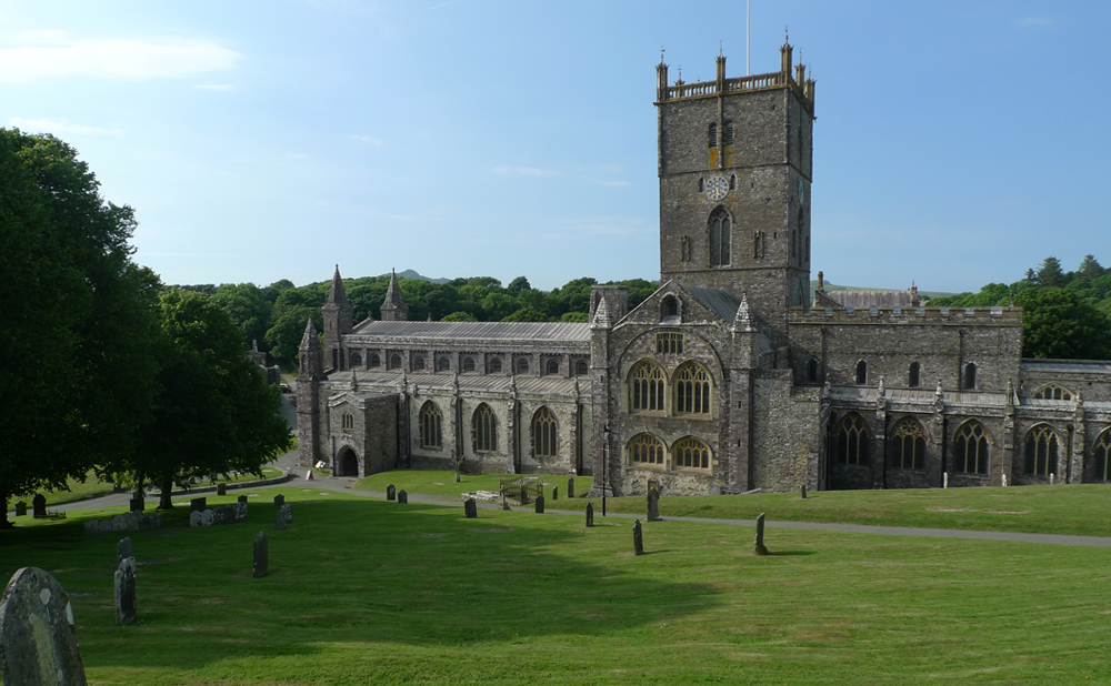 Friday June 8th (2018) The Cathedral in St.Davids width=