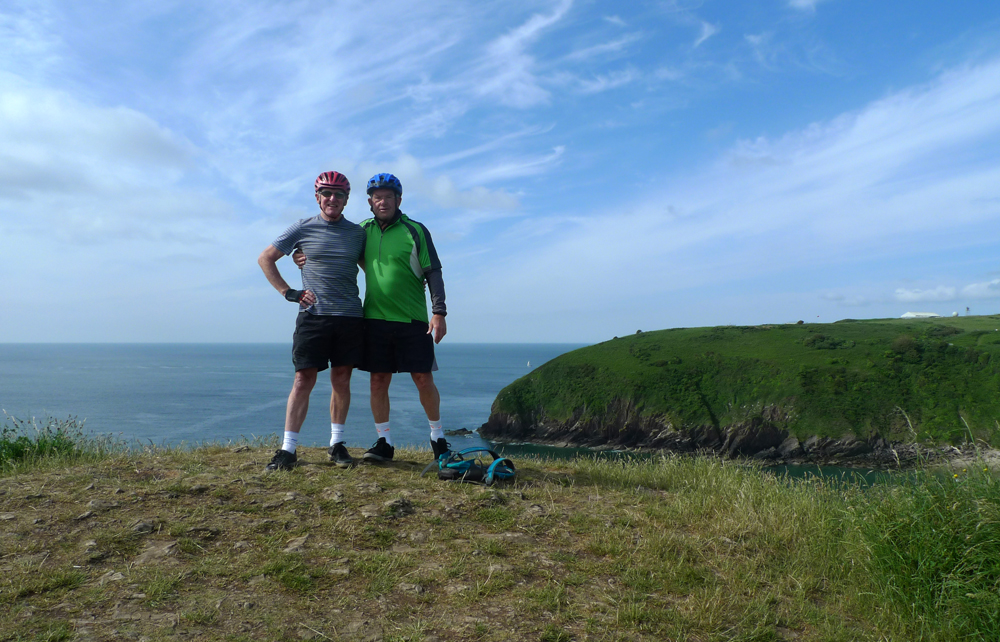 Thursday June 17th (2021) A 24 mile bike ride with Chas Harrison. width=