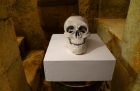 27: Ceramic skull ...