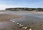 A very low tide today at Cuckmere Haven