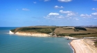 The coastguard cottages at Cuckmere Haven .....