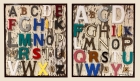 Two Alphabets by Peter Blake