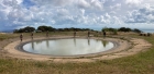 A walk up and around the second dew pond this morning