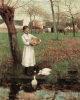 25: Feeding the Ducks, 1885 ...